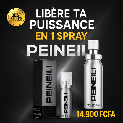 PEINEILI Spray Masculin – Endurance, Confiance et Performance